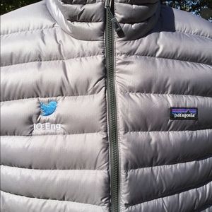 Mns PATAGONIA Lightweight Down Vest TWITTER IO ENG